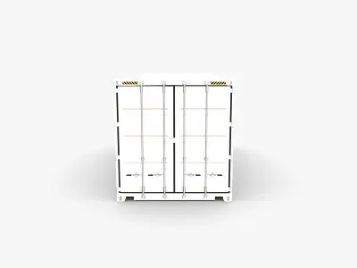 20ft Shipping Container Caru v1 3D model