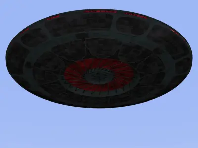 Detailed UFO Free 3D model