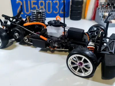 Serpent S705 Radio Tray Part 801175 3D print model