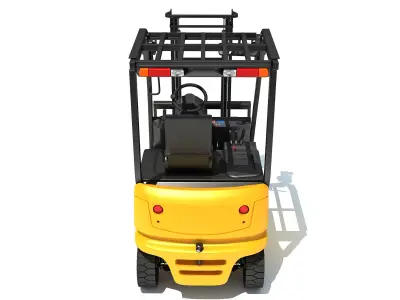 Electric Forklift 3D model