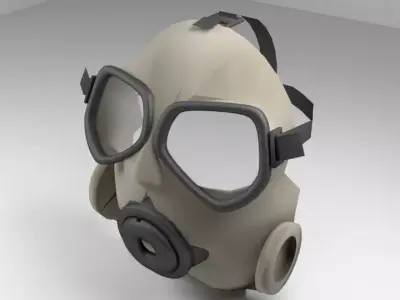Gasmask Type 4 3D model