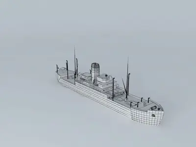 Cape Takasago pill Free 3D model