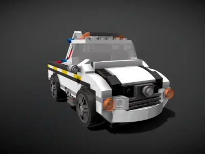 Lego Highway Speedster Truck 3D model