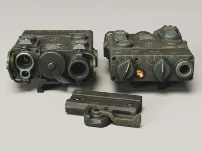 Laser Device - Dbal Low-poly 3D model