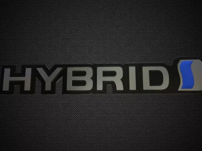 hybrid logo 3D model by 3dlogoman