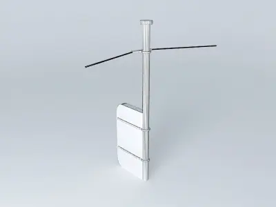 ARGONAUTIX marine details rudder 3D model