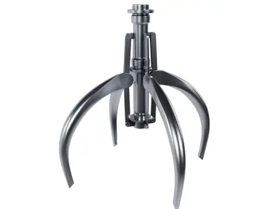 Metal Claw 23 with RIG 3D model