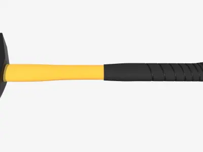 Hammer 3D model 3