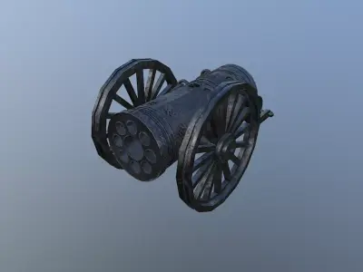 Field Cannon  3D model