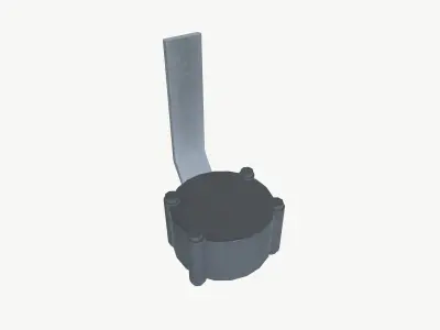 pipe valve Low-poly 3D model by Asset-World