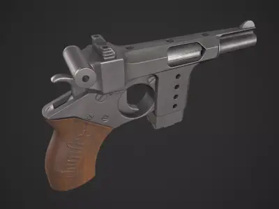 Bergmann Simplex Low-poly 3D model