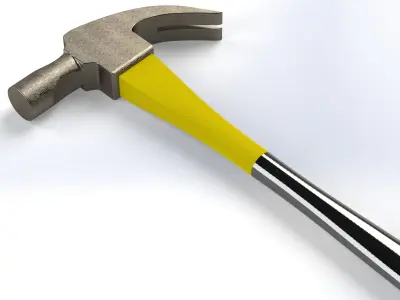 Hummer hammer Free 3D model