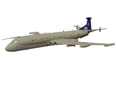 BAE Nimrod MR2 3D model purchase