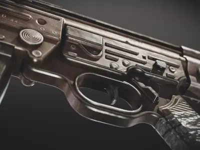 StG 44 - Post Apocalyptic Series Low-poly 3D model