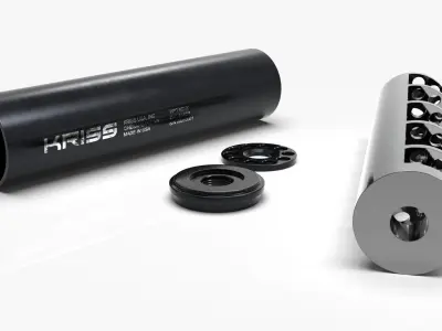 KRISS 4GSK Suppressor 3D model