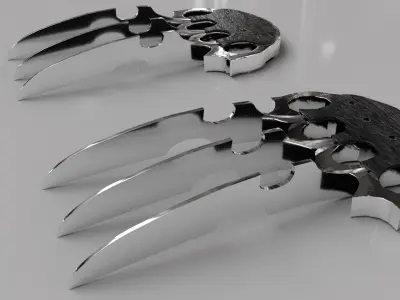 Pantera Claw  Low-poly 3D model