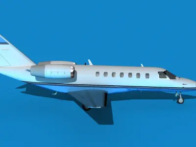 Cessna C528 Citation CJ3 V10 3D model