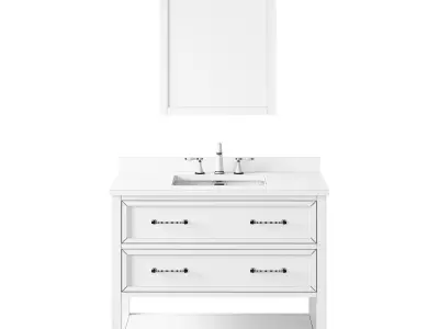 OVE Cameron 42 Midnight Blue Vanity 3D model