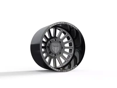 REAR SPECIALITY FORGED D004 WHEEL 3D MODEL 3D model