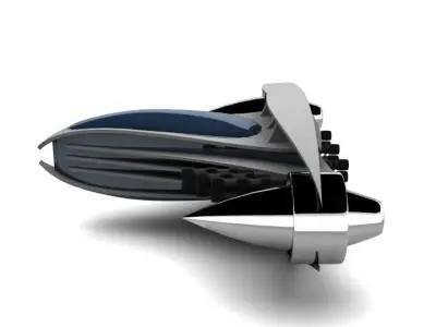 Spaceship Spacy 3D model