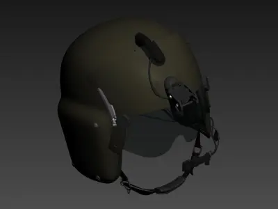 3D model of a helmet 3D model