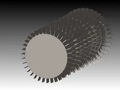 Axial Compressor Free 3D model