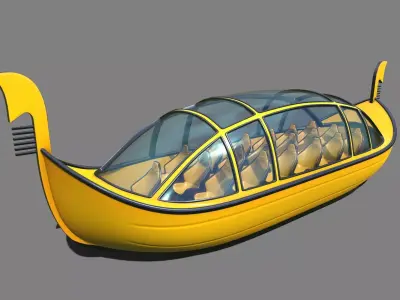 Gondola 3D model