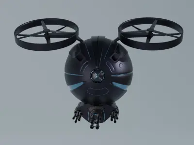 Drone 01 3D model