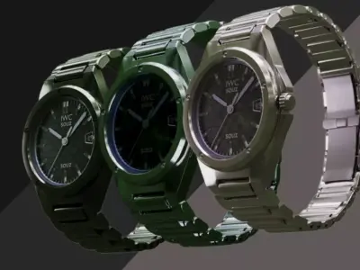 3d Watch Model 3D model