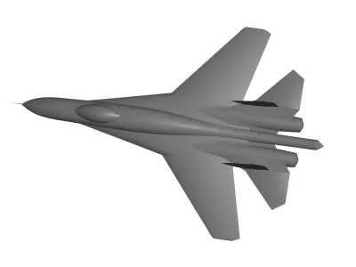 sukhoi su 30mki Multirole Fighter Aircraft 3D model purchase