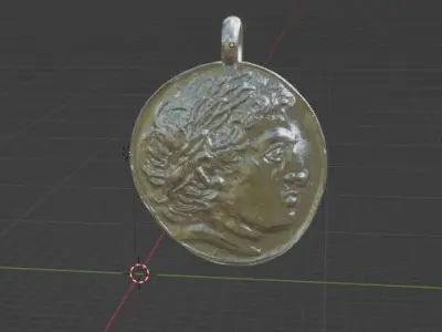 Alexander Magno - pendant-jee 3D print model