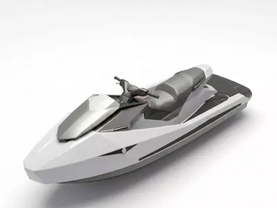 Narke GT95 Electrojet Low-poly 3D model