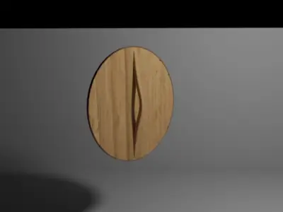 shield viking 3D model