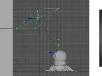 Cloth Shaderball 3D model