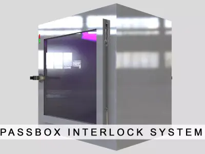 Passbox Interlock System 3D model