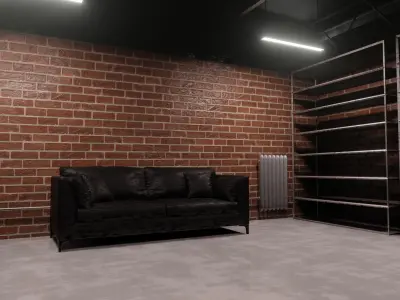 Warehouse loft 3D model order