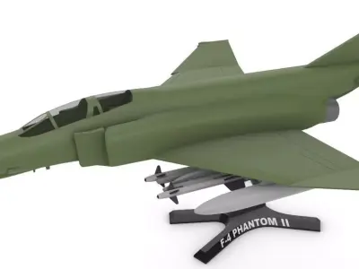 F-4 Phantom II  3D print model