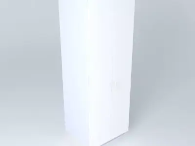 WRDB2D wardrobe Free 3D model