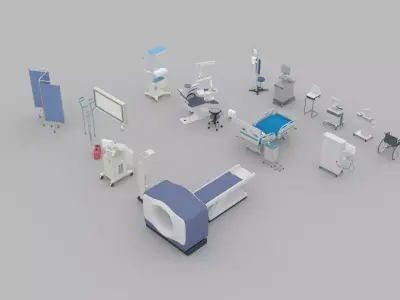 First Medical Equipment Pack 3D model