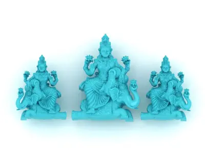Laxmi JI Elephant 3D print model