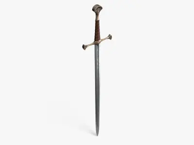 Sword 8K PBR Textures 3D model