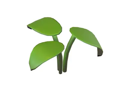 Plant v1 002 Low-poly 3D model