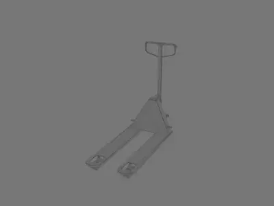 Forklift Pallet Fork 3D model
