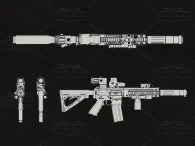IC416 DEVGRU 3D model