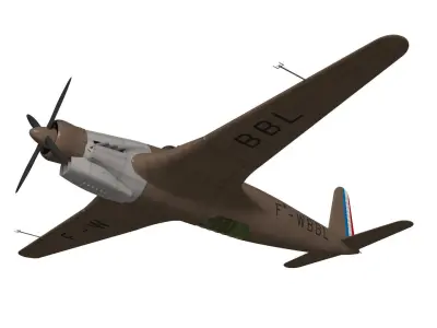 SNCAC NC3021 Belphegor 3D model