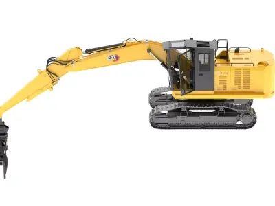 Forest Machines FM538 3D model