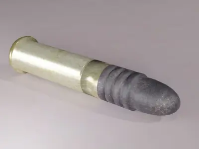 22 Long Rifle  3D model