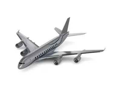 Commercial Airliner 3D model buy