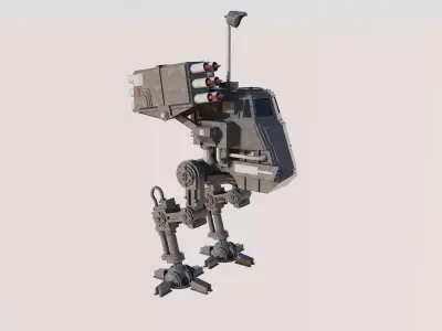 Support Sentinel with Missile Pod  3D model