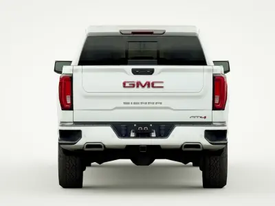 GMC Sierra 1500 2023 Low-poly 3D model